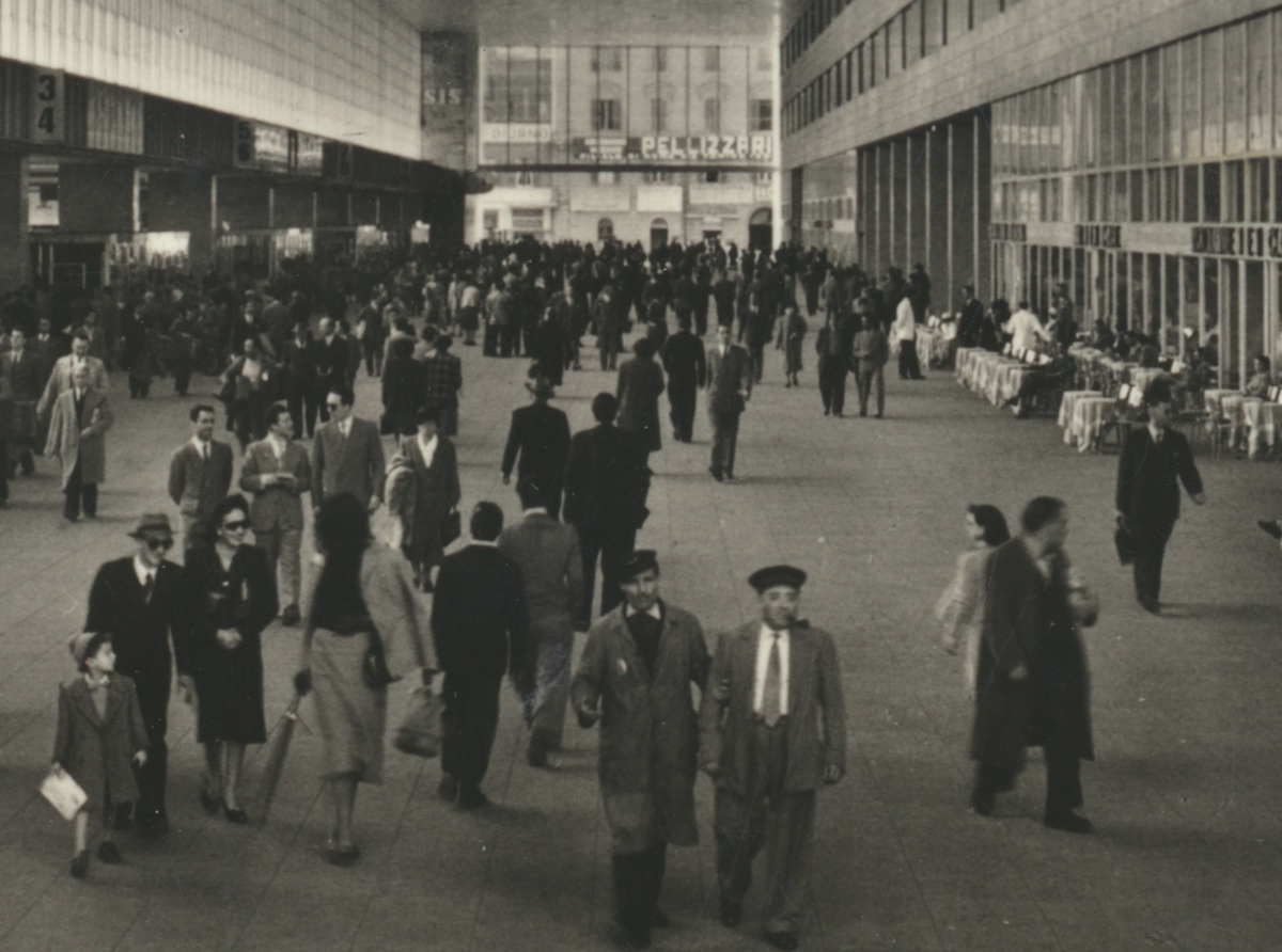 Stazione Termini, Roma. 1955