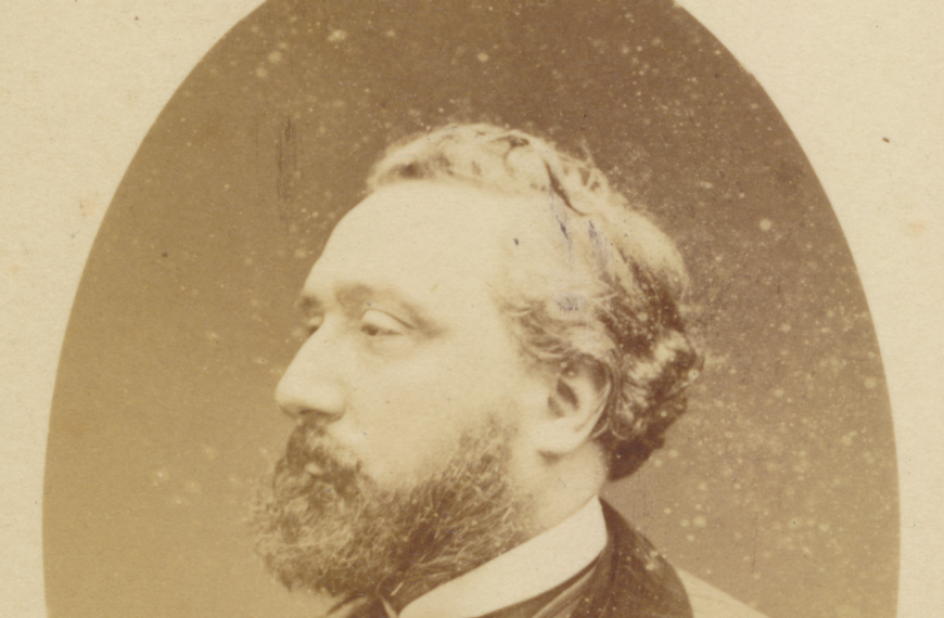 Léon Gambetta. 1870 ca