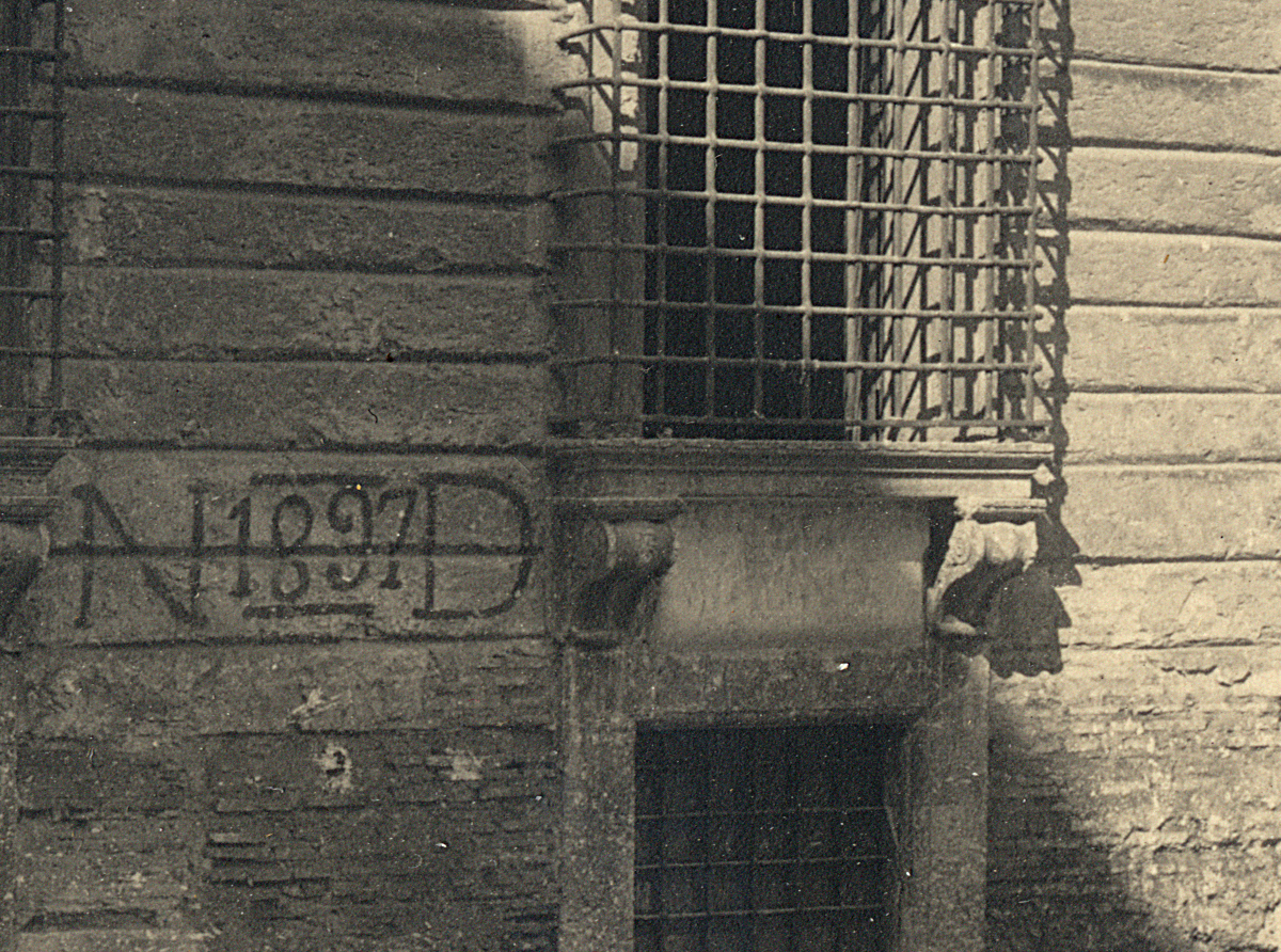 Roma, Palazzo Cenci. 1880 ca