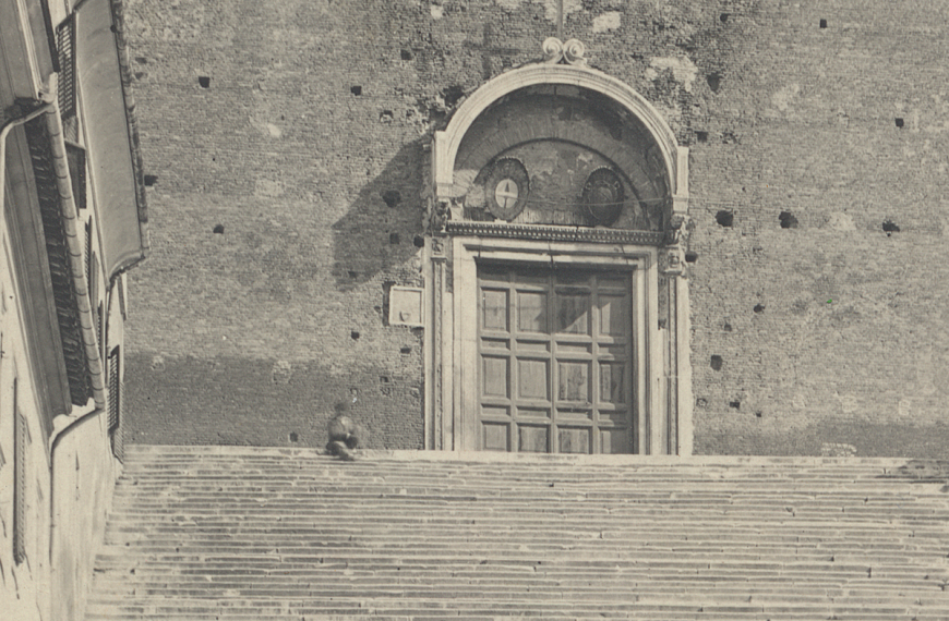 Roma. Chiesa di Santa Maria in Aracoeli. 1885 ca