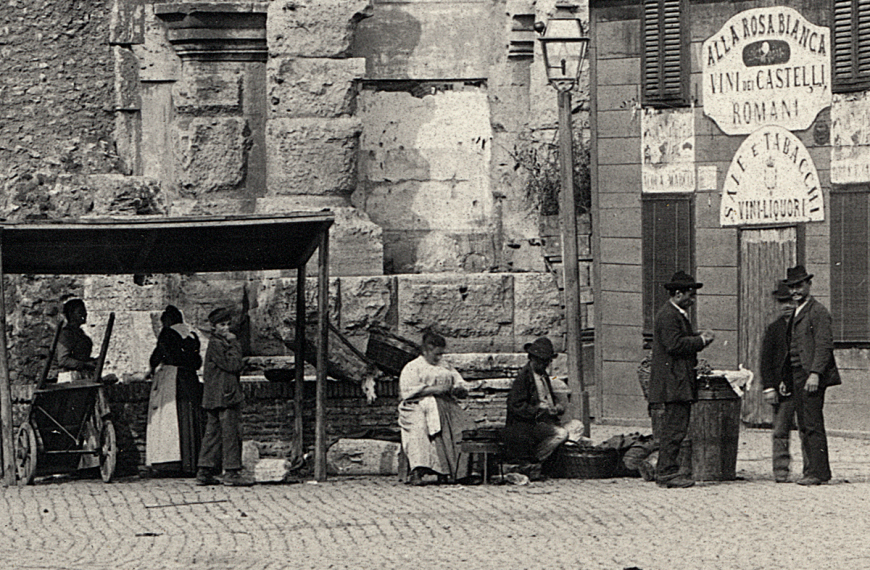 Roma, Porta Maggiore. 1900 ca