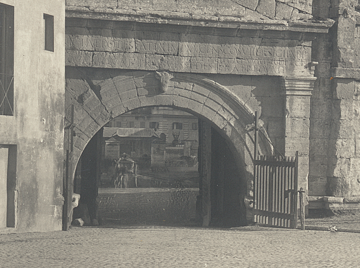 Porta San Lorenzo, Roma, 1890 ca