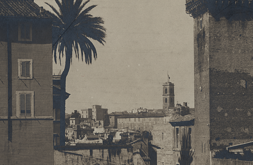 Roma. Torre dei Borgia. 1890 ca