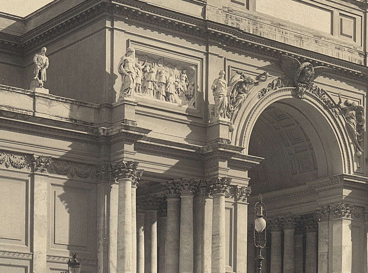 Palazzo delle Esposizioni, Roma. 1900 ca