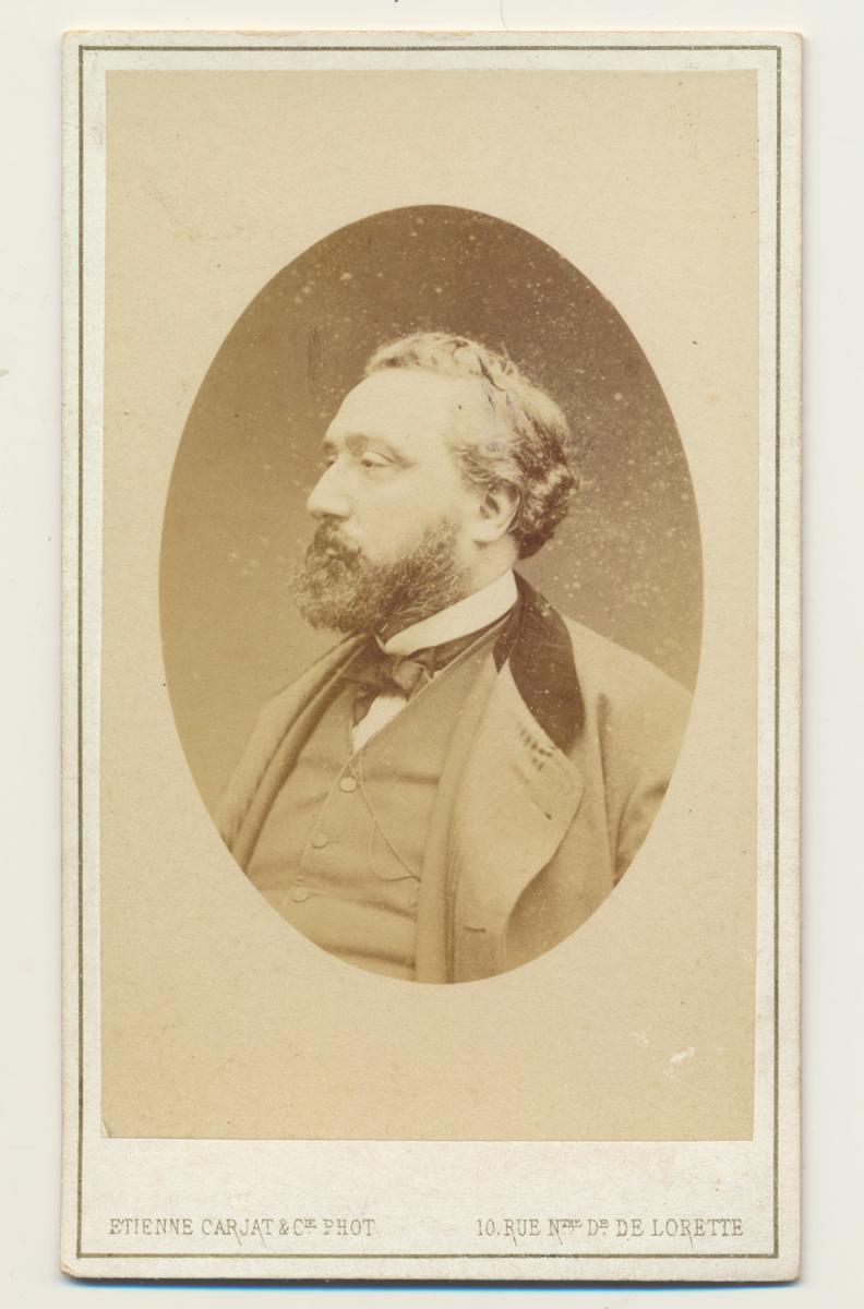 Léon Gambetta. 1870 ca