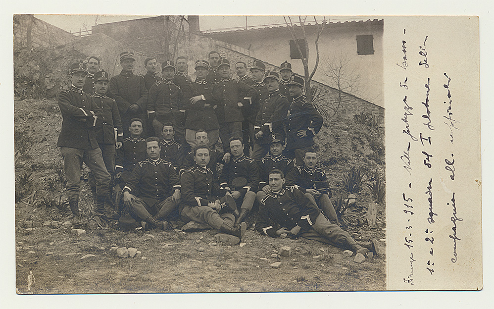 1a e 2a compagnia 70 fanteria Brigata Ancona. Firenze, 1915