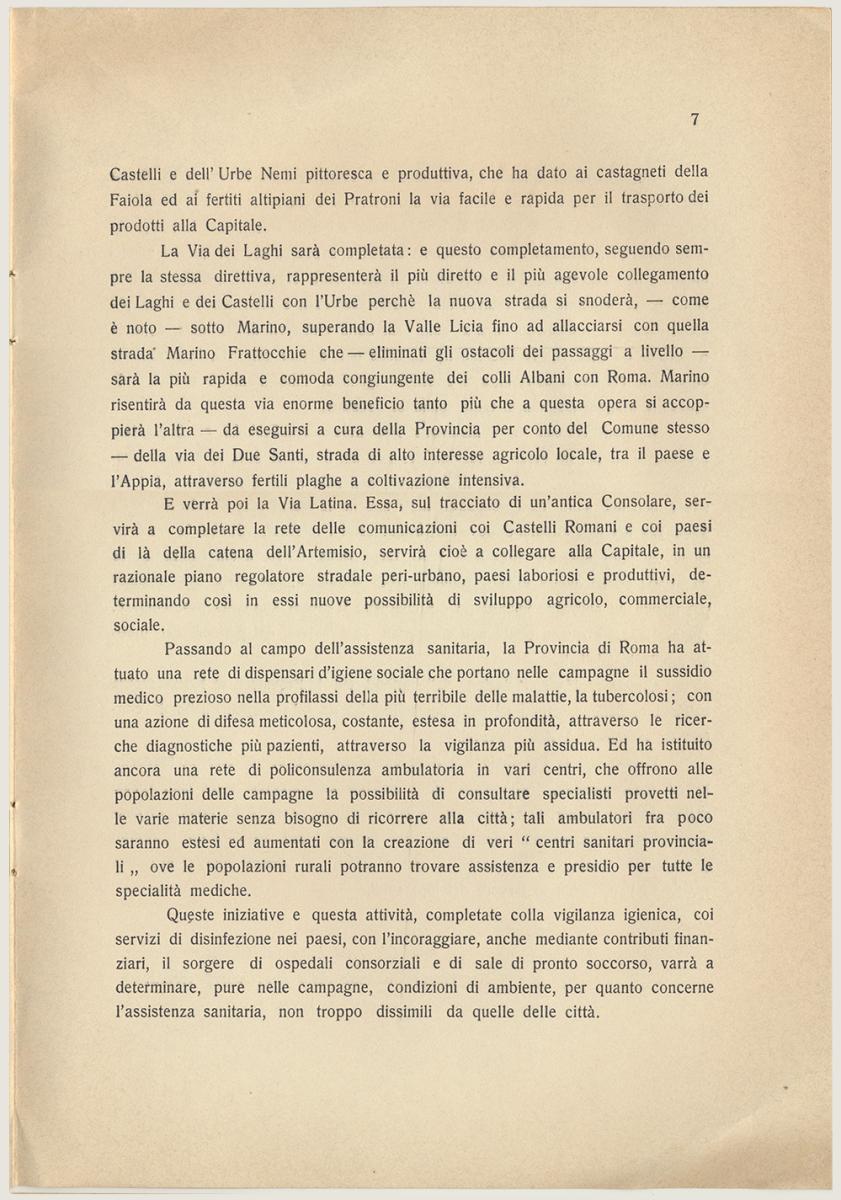 Congresso Nazionale di UrbanisticaLe Nuove Mete dell'Urbanistica. 1937 