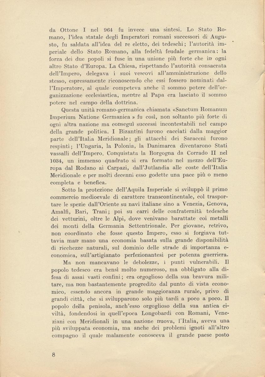 Elementi comuni nella storia Italiana e Germanica, 1940