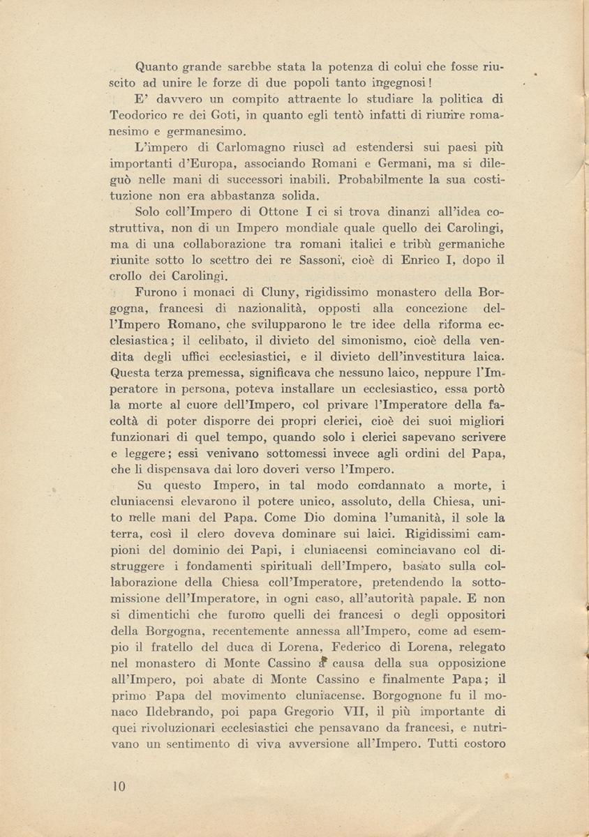 Elementi comuni nella storia Italiana e Germanica, 1940