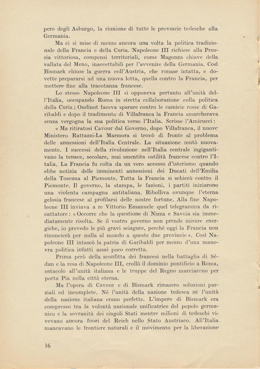 Elementi comuni nella storia Italiana e Germanica, 1940