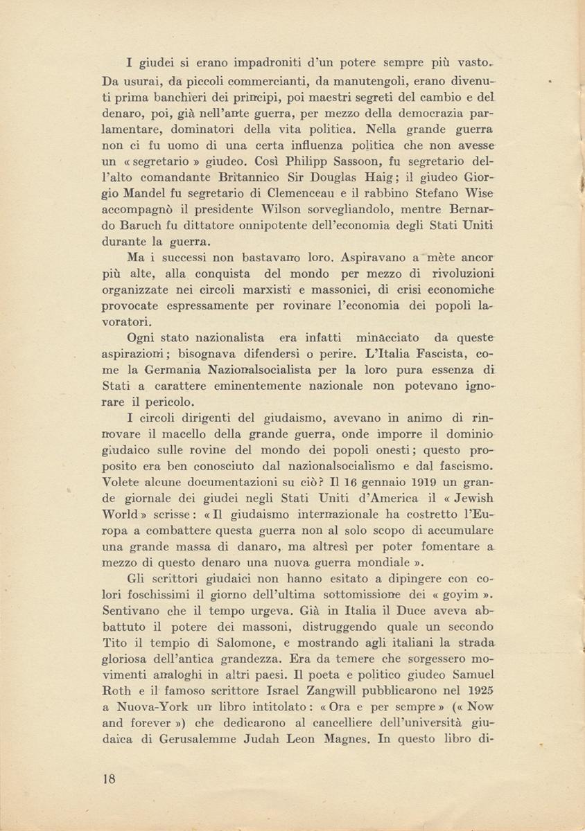 Elementi comuni nella storia Italiana e Germanica, 1940