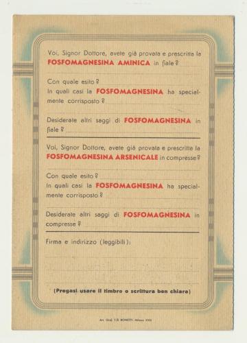 Fosfomagnesina Aminica. G. Guli. 1941