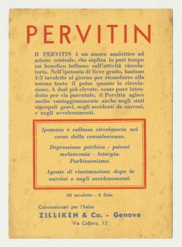 Pervitin, G. Guli. 1941
